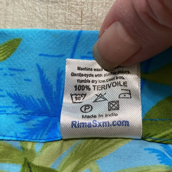 Rima Sxm toddler boys Hawaiian shirt NWOT bright, and beautiful button up - Picture 6 of 6